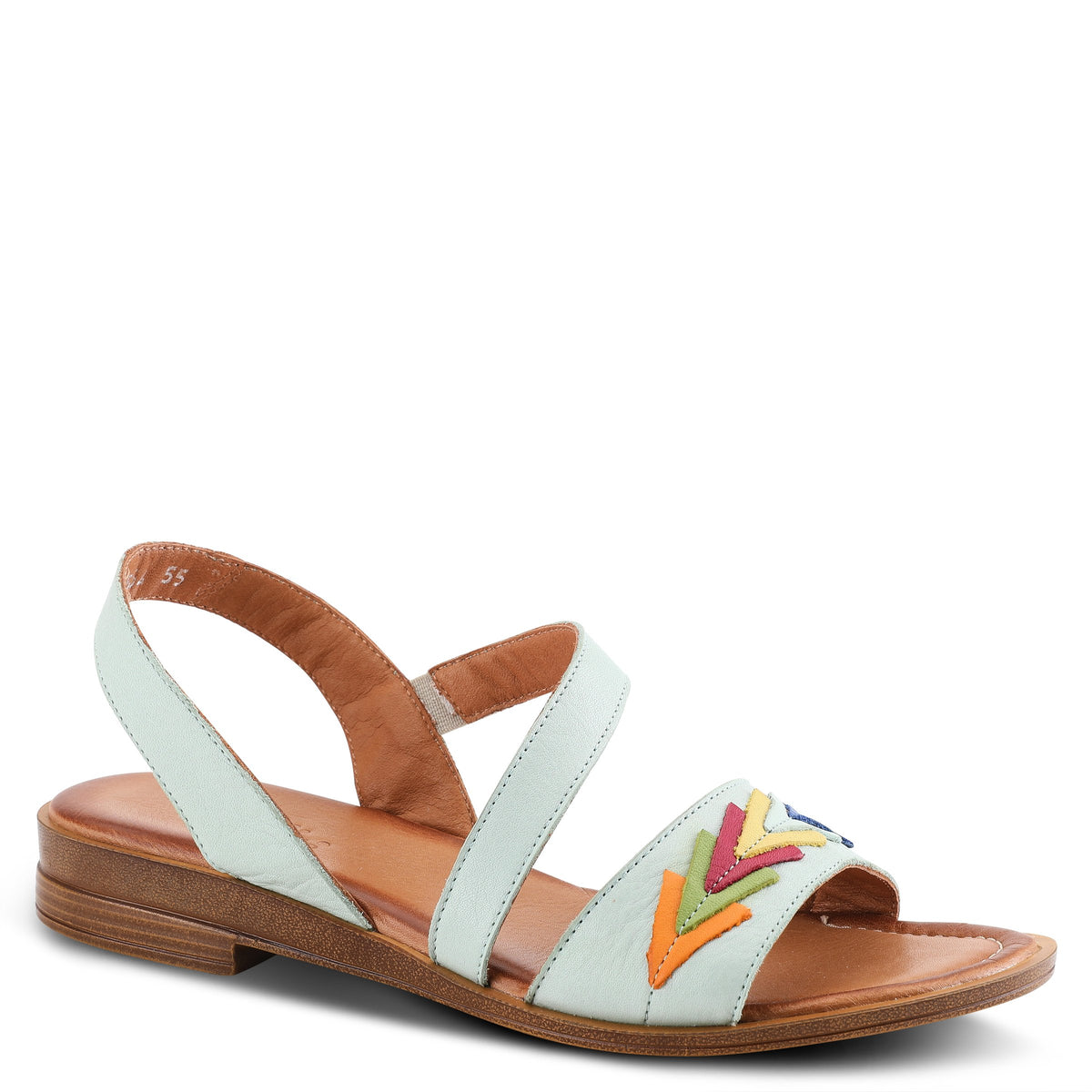 Spring Step SPRING STEP DYNRAHN shoe in mint green with comfortable everyday design