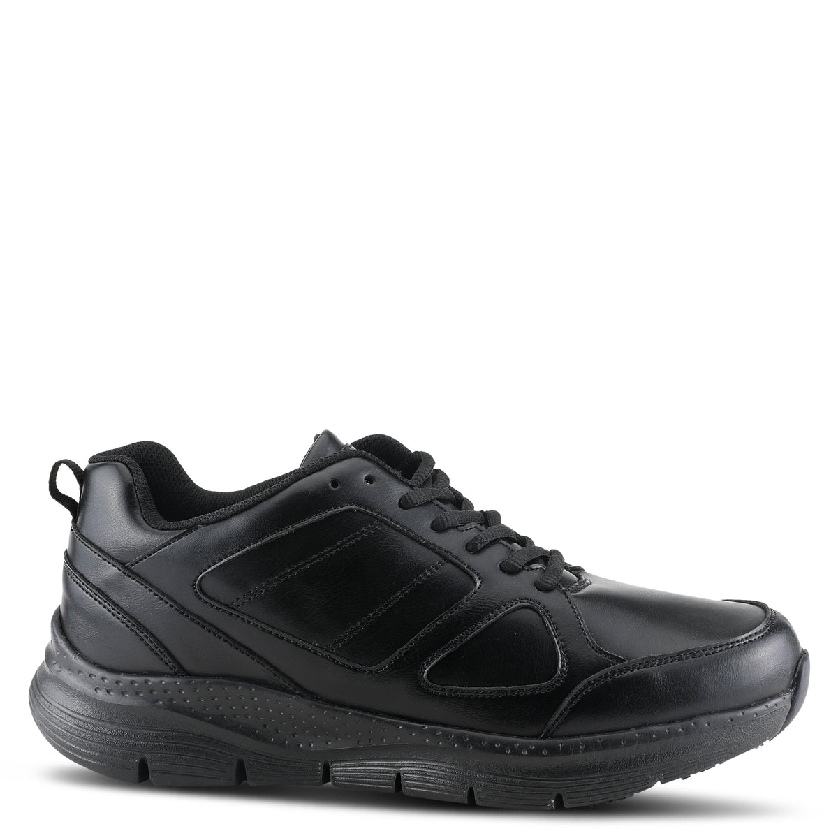 Spring Step Professional SPRING STEP PROFESSIONAL EAMES MEN'S LACE-UP SHOES work shoe in black with comfortable work design