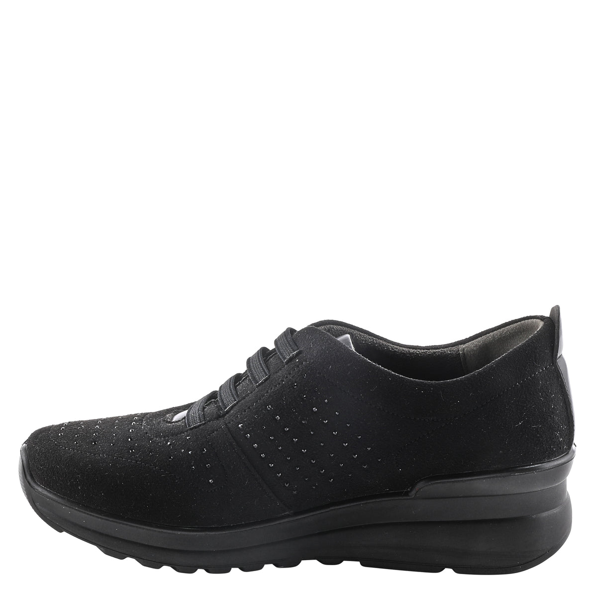 Flexus FLEXUS ECLIPSA LOAFER SLIP-ON SHOES loafer in black with flexible sole