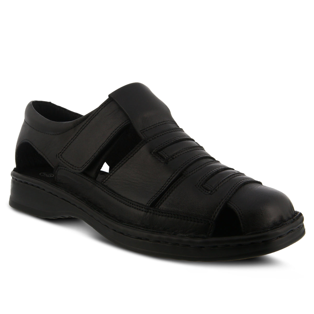 Spring Step SPRING STEP MEN EDVARD MEN'S SLIP-ON SHOE shoe in black with comfortable everyday design