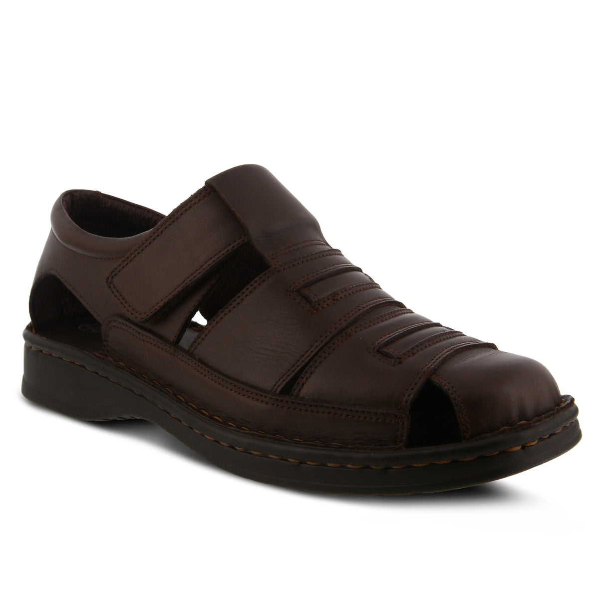 Spring Step SPRING STEP MEN EDVARD MEN'S SLIP-ON SHOE shoe in black with comfortable everyday design