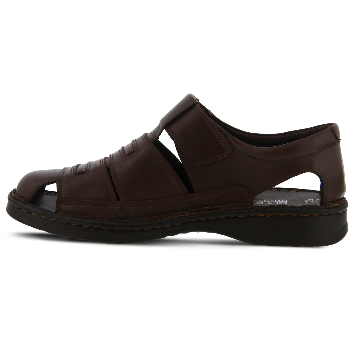 Spring Step SPRING STEP MEN EDVARD MEN'S SLIP-ON SHOE shoe in black with comfortable everyday design