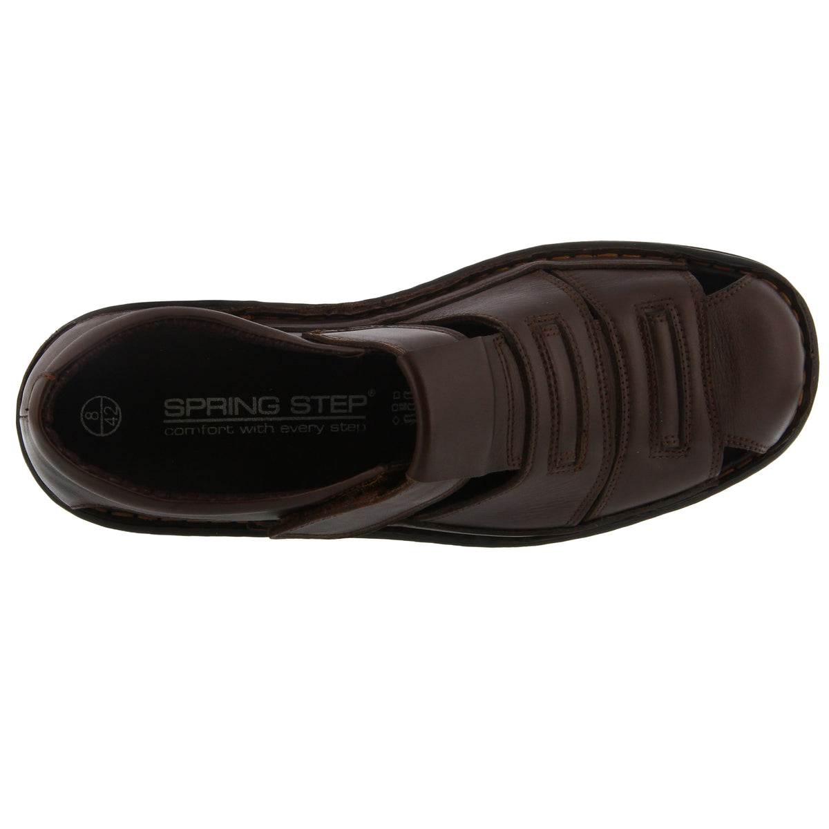 Spring Step SPRING STEP MEN EDVARD MEN'S SLIP-ON SHOE shoe in black with comfortable everyday design
