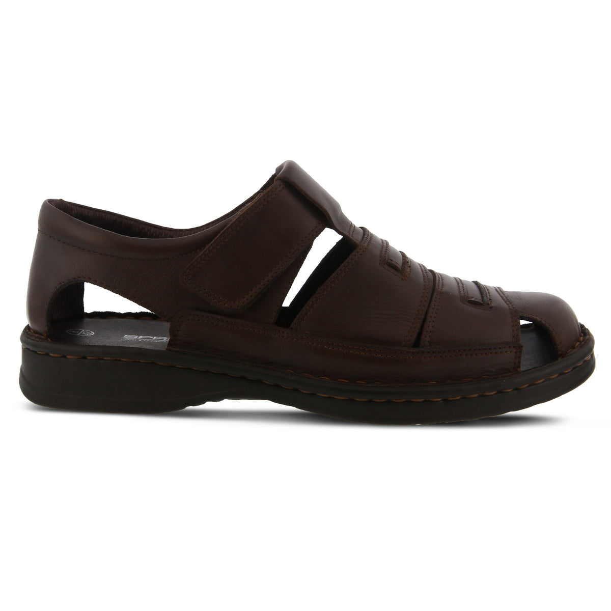 Spring Step SPRING STEP MEN EDVARD MEN'S SLIP-ON SHOE shoe in brown with comfortable everyday design