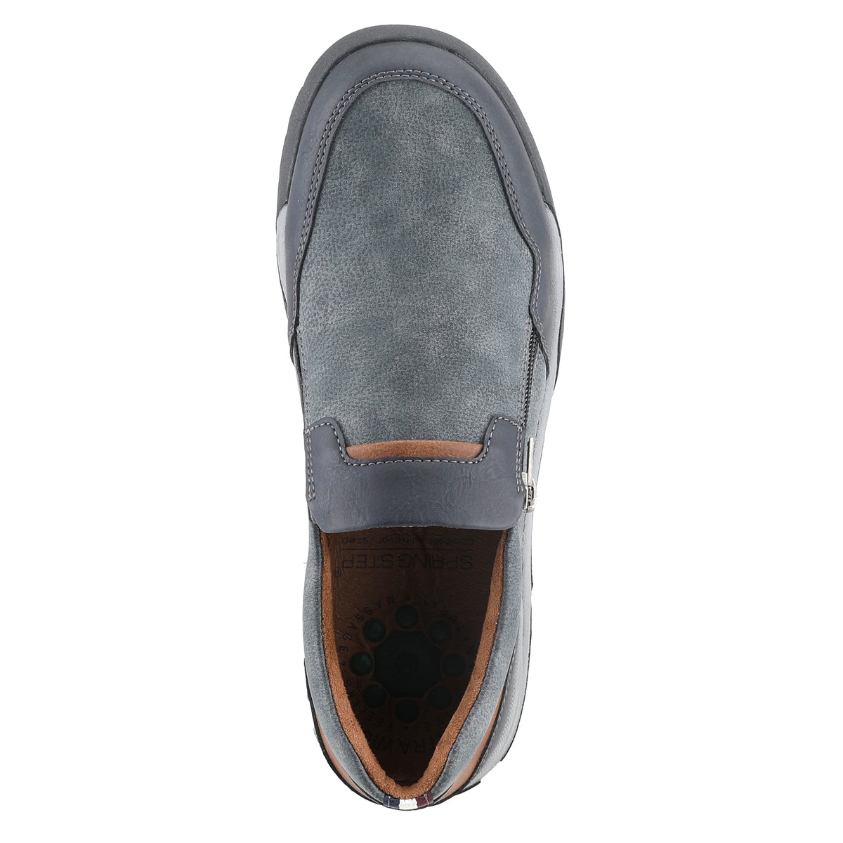 Spring Step SPRING STEP RELIFE MEN ELIJAH SHOE shoe in charcoal with comfortable everyday design