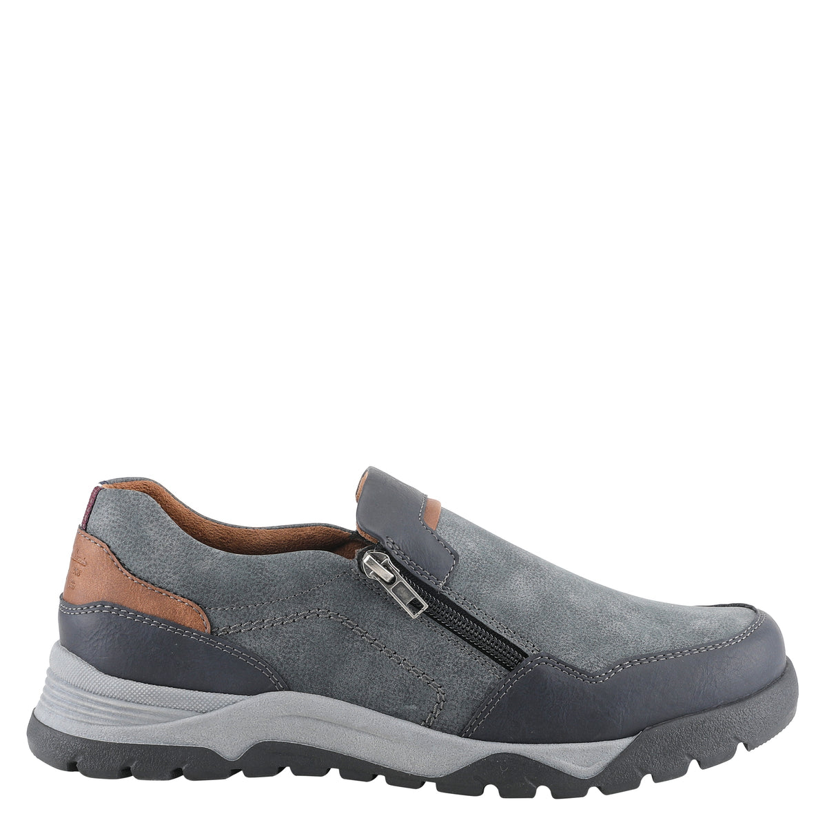 Spring Step SPRING STEP RELIFE MEN ELIJAH SHOE shoe in charcoal with comfortable everyday design