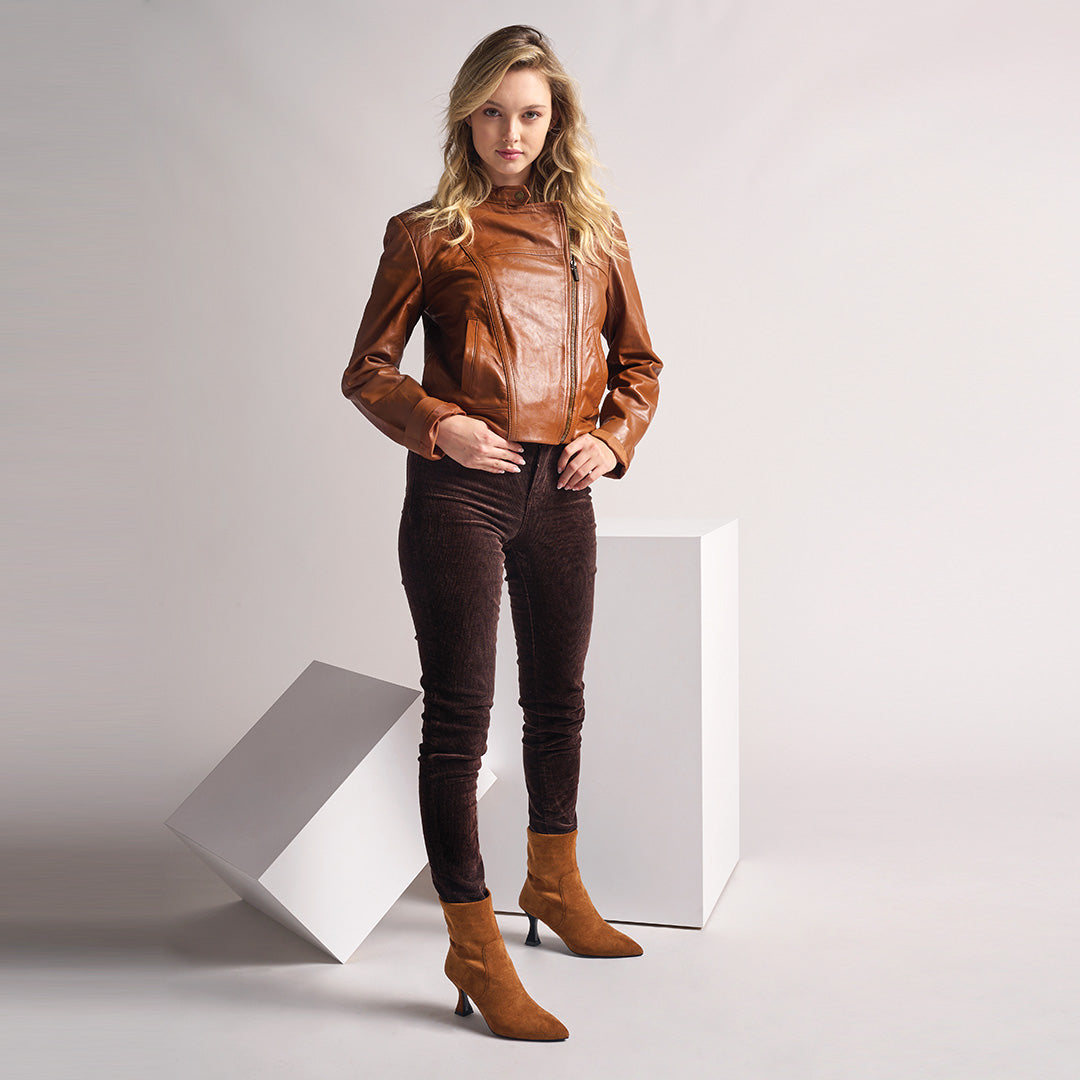 Patrizia PATRIZIA ELLAFITZ BOOTIES boot in rust with stylish fashion design