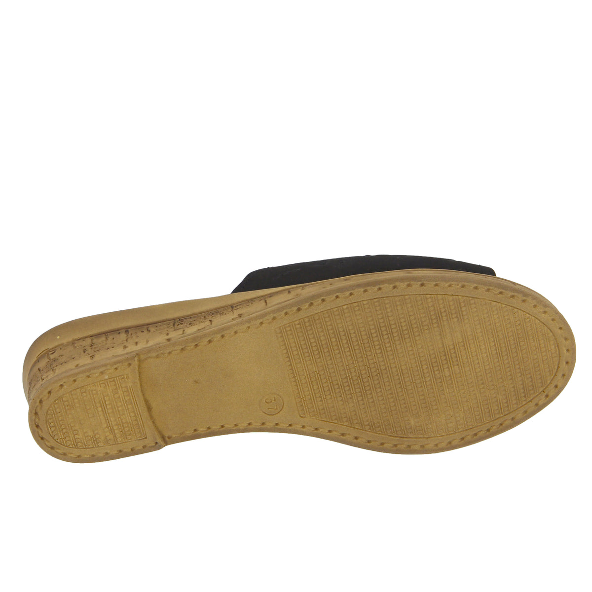Spring Step SPRING STEP ESTELLA SLIDE SANDAL sandal in black multi with comfortable everyday design