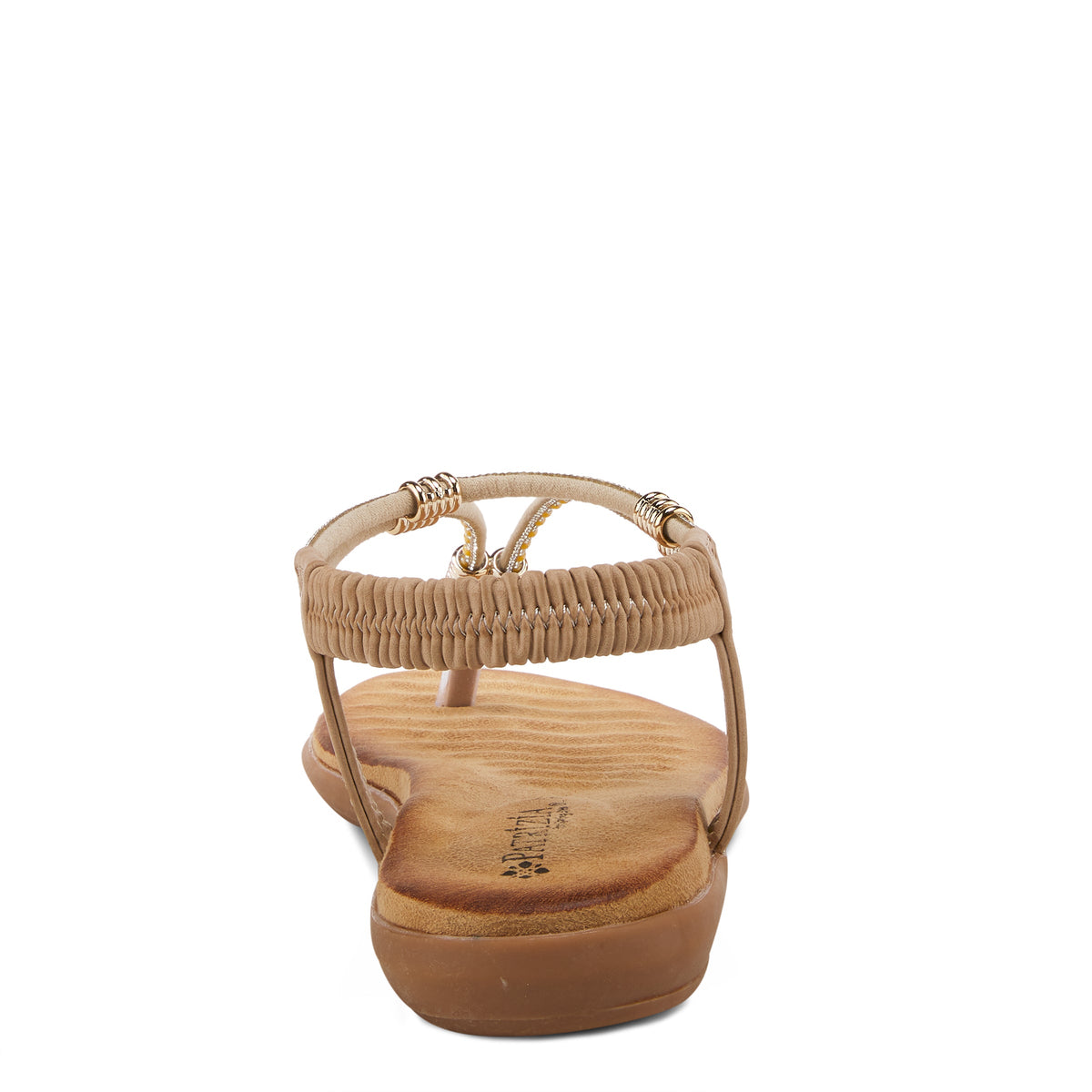 Patrizia PATRIZIA EXQUISITIC THONG SANDALS sandal in tan with stylish fashion design