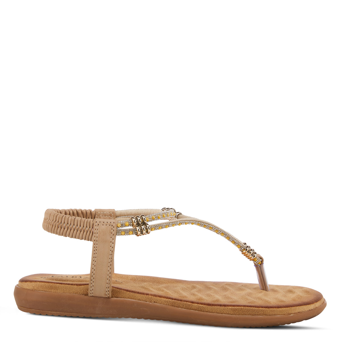 Patrizia PATRIZIA EXQUISITIC THONG SANDALS sandal in tan with stylish fashion design