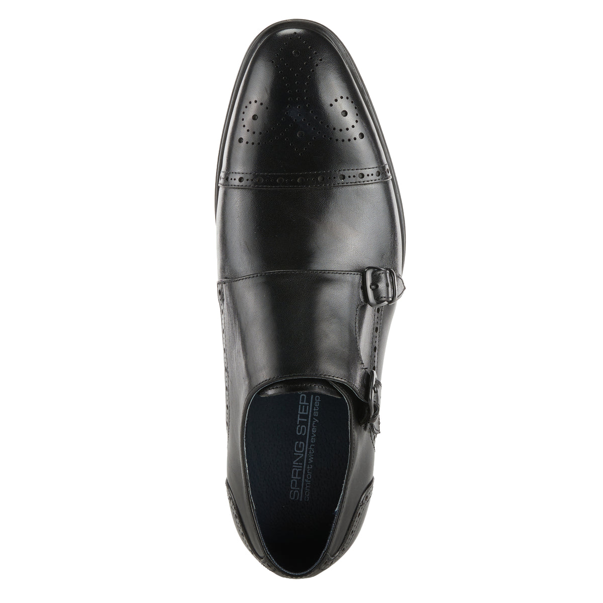 Spring Step SPRING STEP MEN EZRA OXFORD SHOE shoe in black with comfortable everyday design