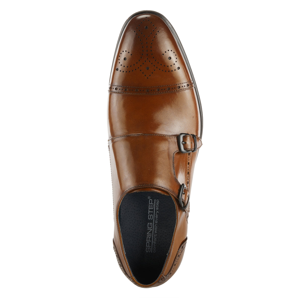 Spring Step SPRING STEP MEN EZRA OXFORD SHOE shoe in camel with comfortable everyday design