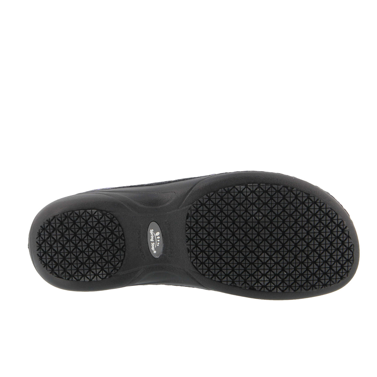 Spring Step Professional SPRING STEP PROFESSIONAL FERRARA-FOG SLIP-ON SHOE slip-on shoe in navy patent with slip-resistant outsole