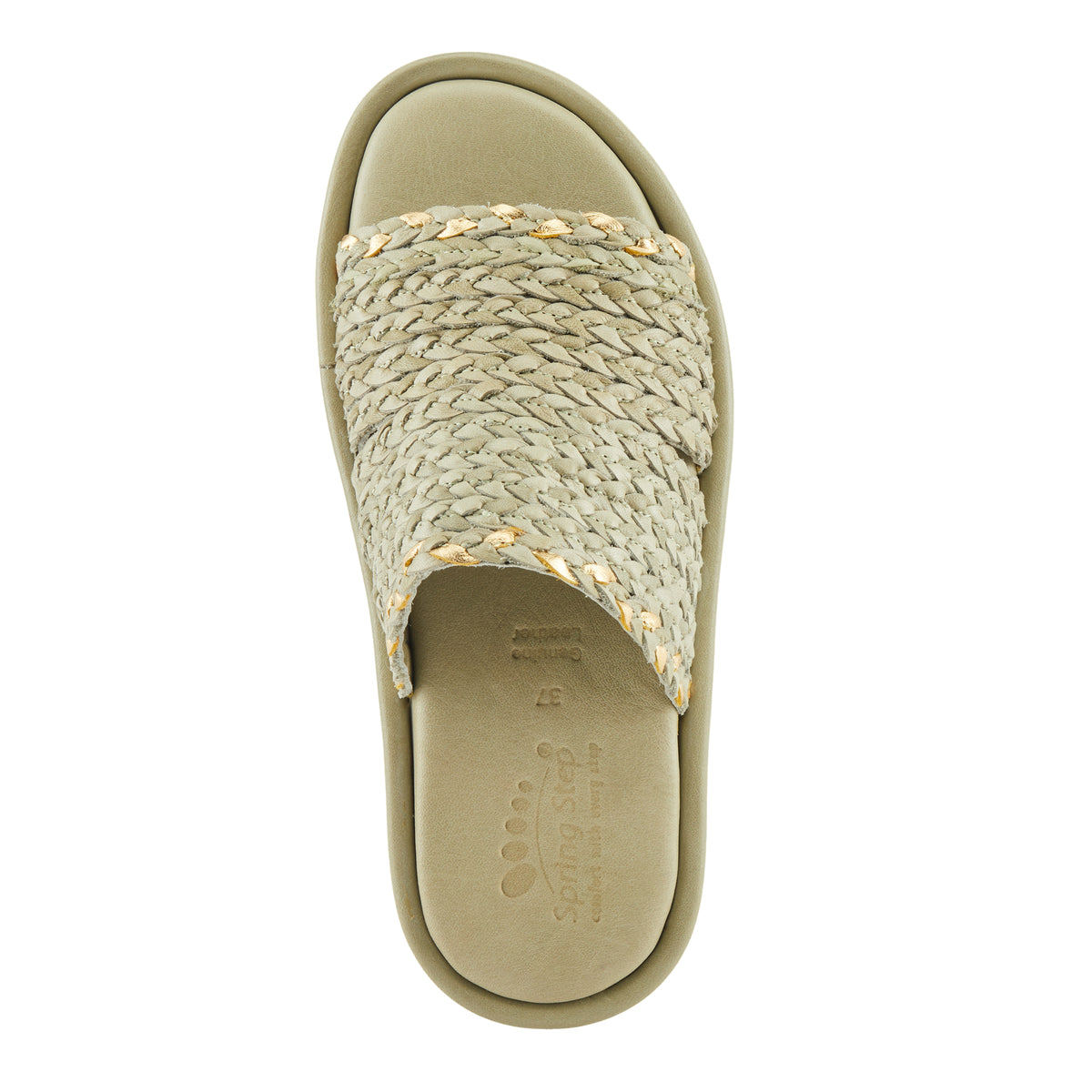 Spring Step SPRING STEP FINNEGAN SANDALS sandal in sage green with comfortable everyday design