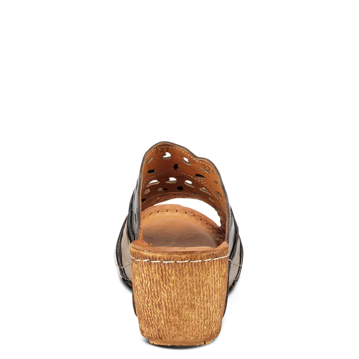 Spring Step SPRING STEP FOOTY SANDAL sandal in grey multi with comfortable everyday design