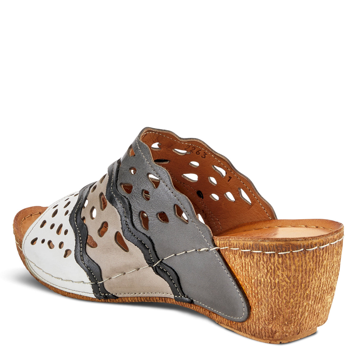 Spring Step SPRING STEP FOOTY SANDAL sandal in blush multi with comfortable everyday design