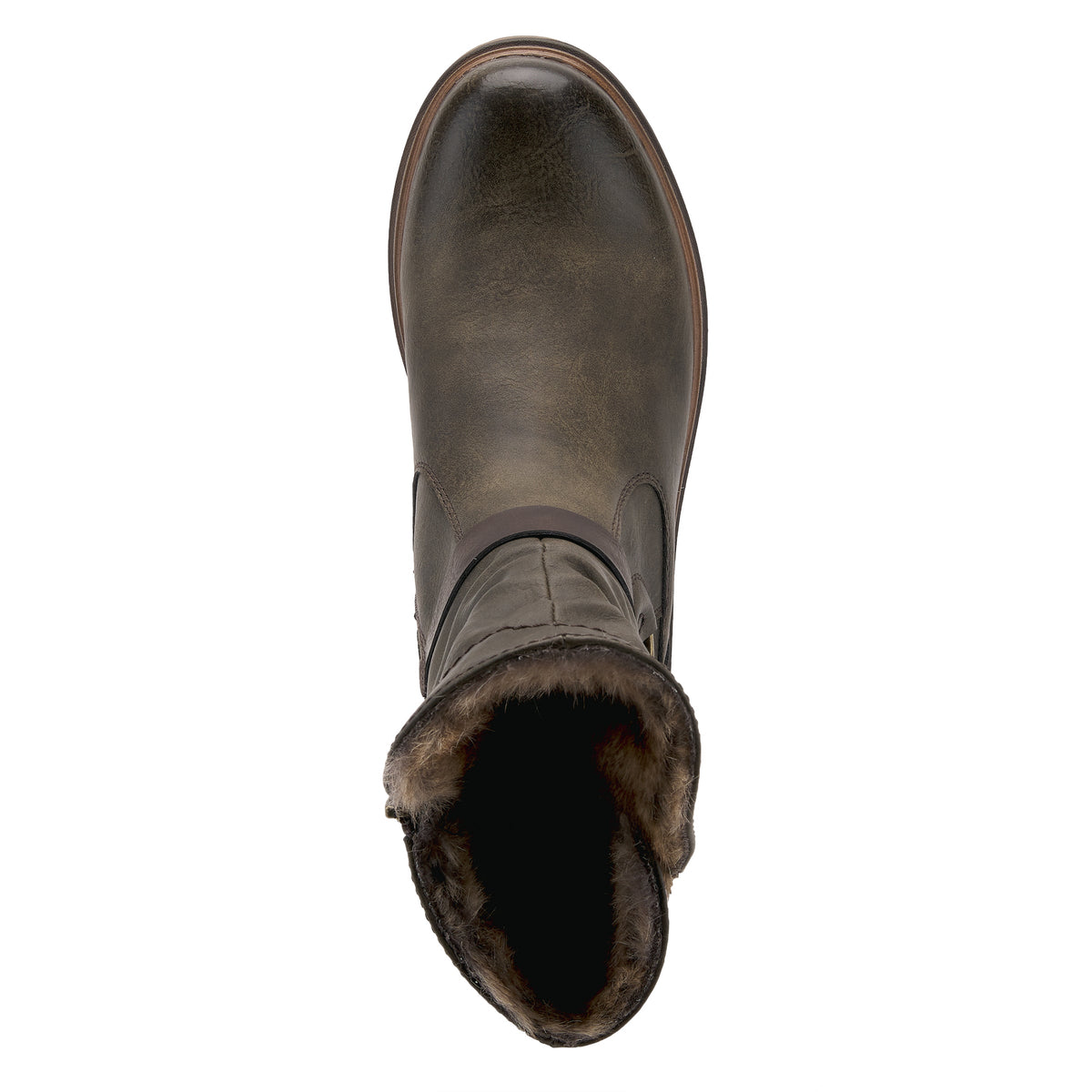 Spring Step SPRING STEP RELIFE FRANCALA BOOT boot in olive green with comfortable everyday design
