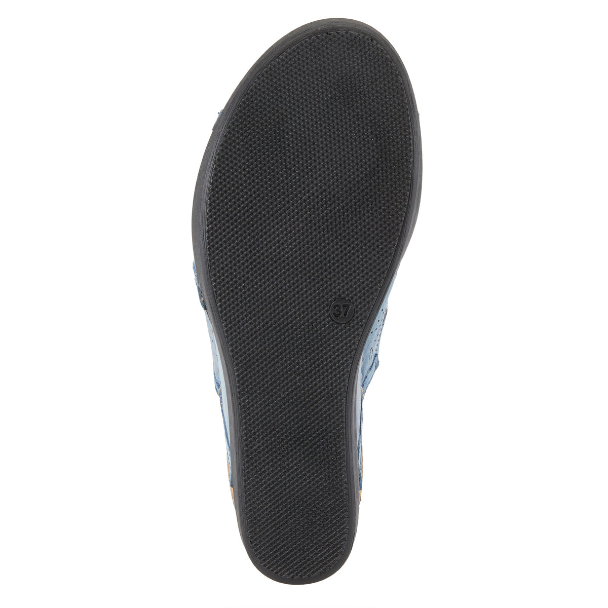 Spring Step SPRING STEP FUSAWEDGE SANDAL sandal in blue with comfortable everyday design