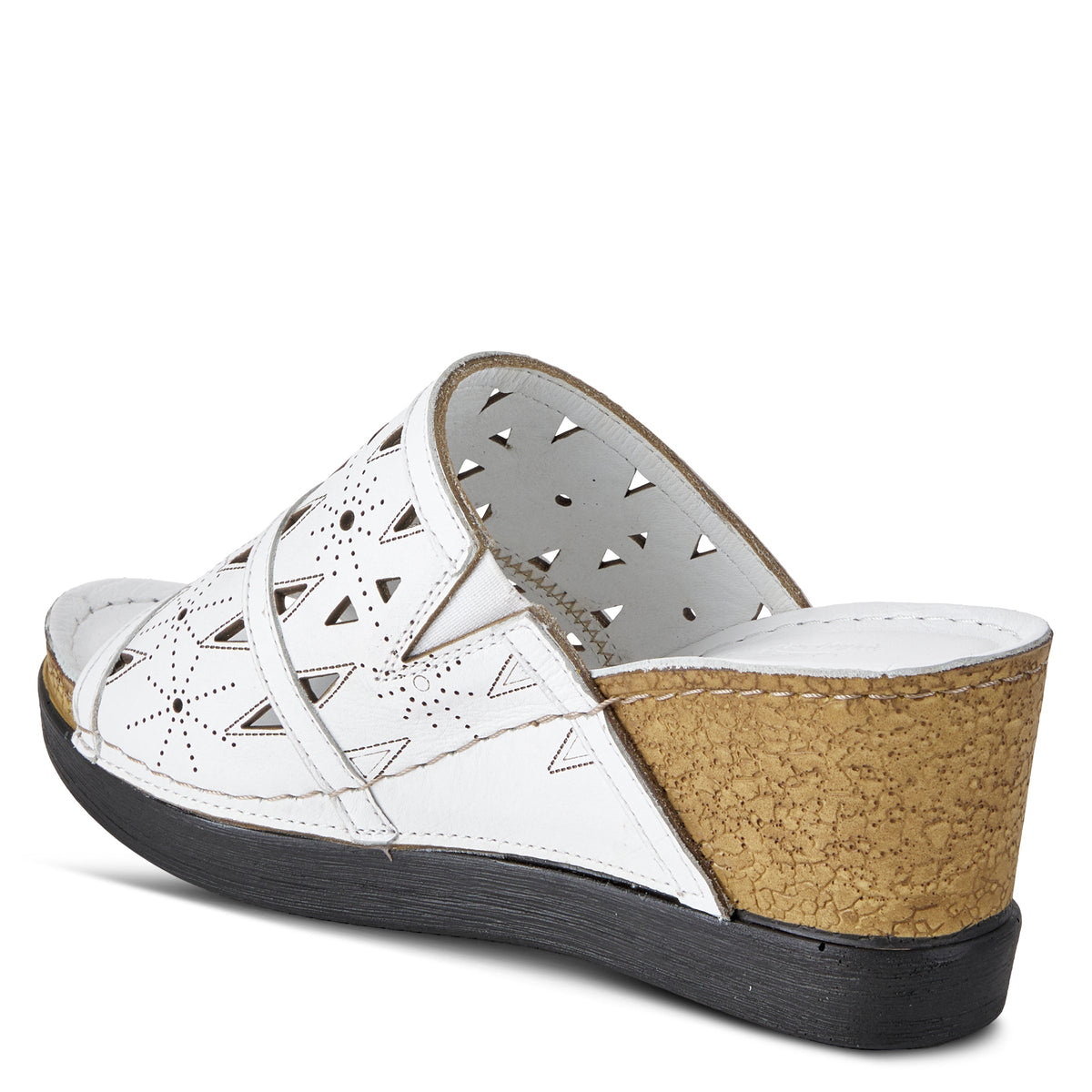 Spring Step SPRING STEP FUSAWEDGE SANDAL sandal in black with comfortable everyday design