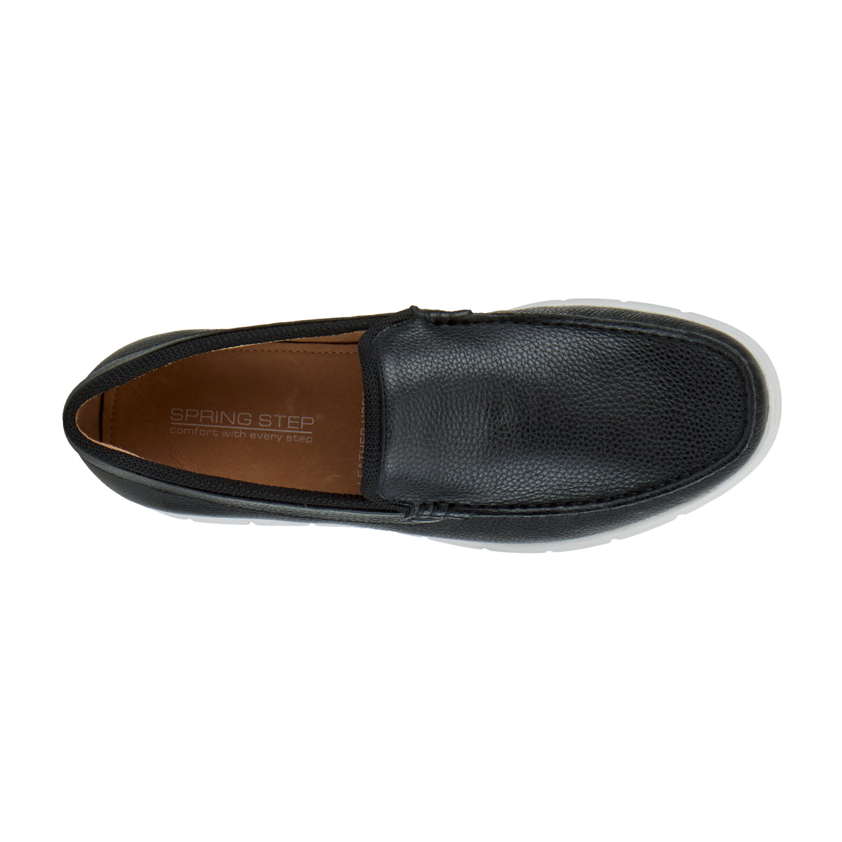 Spring Step Spring Step Men GABINO Shoes shoe in black with comfortable everyday design