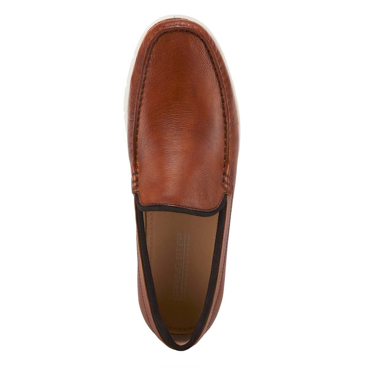 Spring Step Spring Step Men GABINO Shoes shoe in cognac with comfortable everyday design