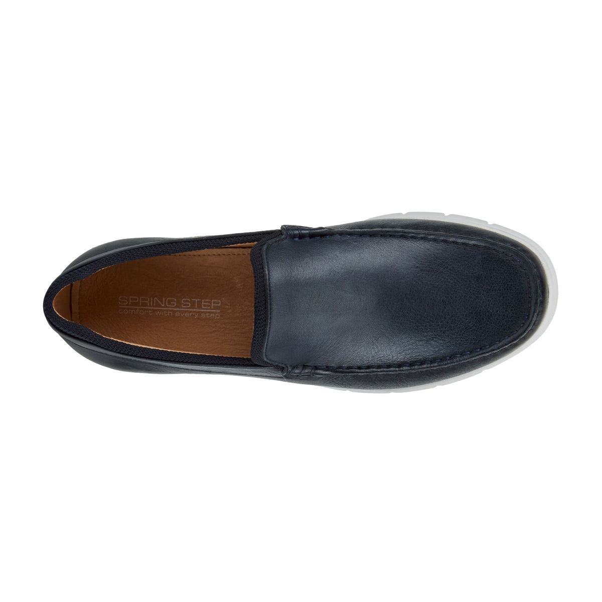 Spring Step Spring Step Men GABINO Shoes shoe in navy with comfortable everyday design