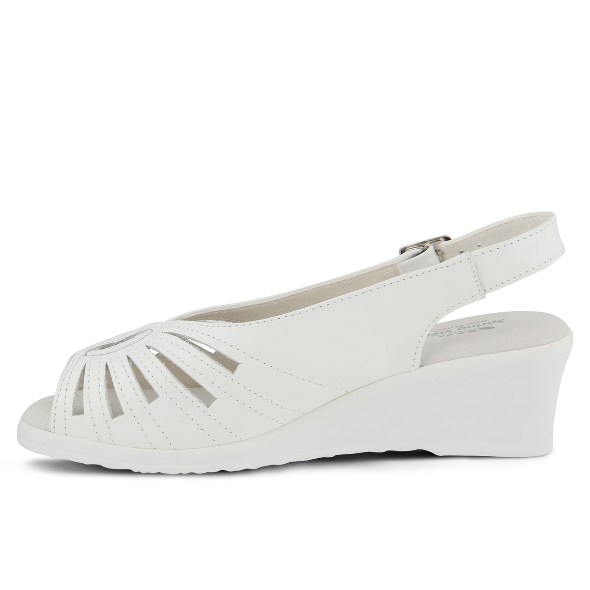 Spring Step SPRING STEP GAIL SANDAL sandal in white with comfortable everyday design