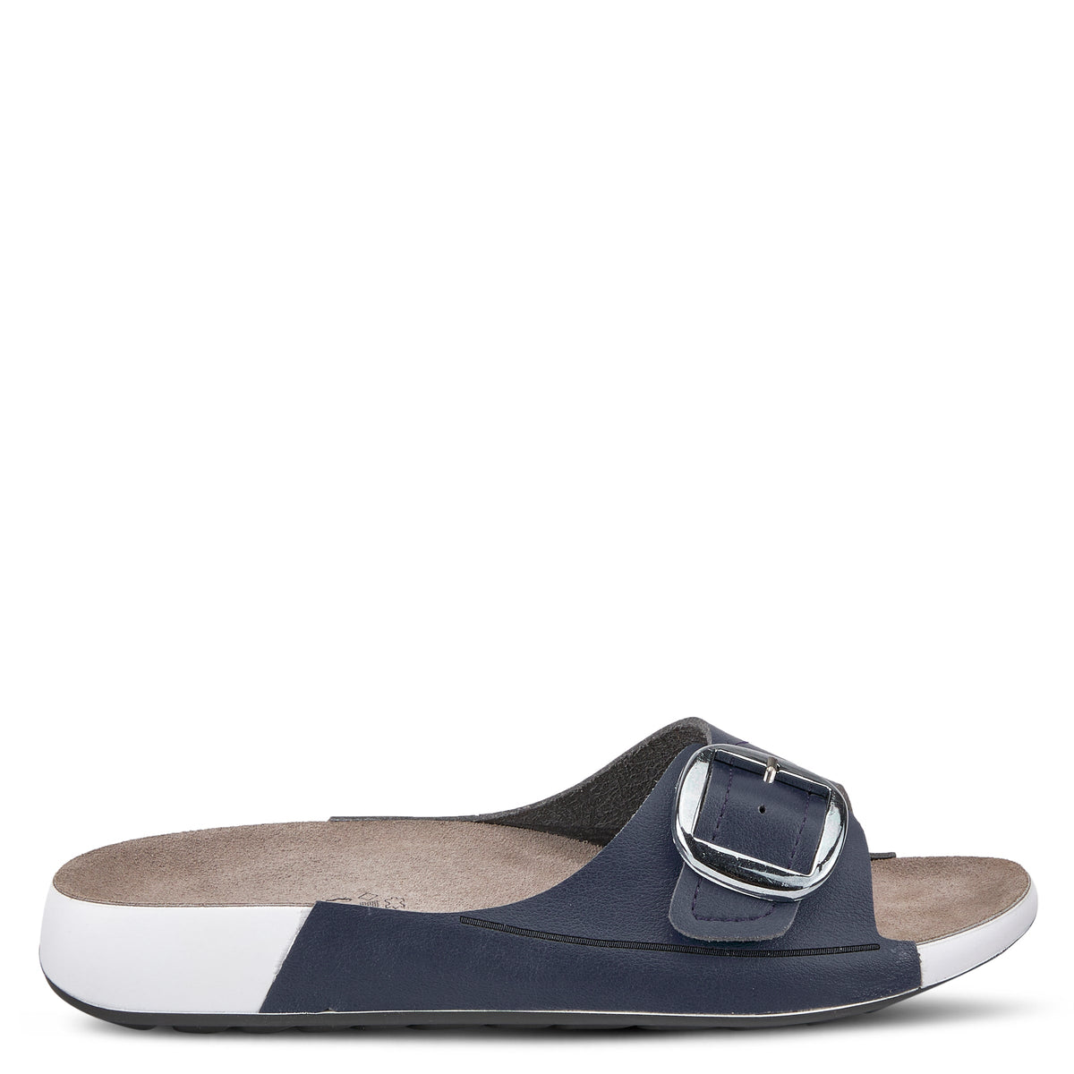 Flexus FLEXUS GATEWAY SLIDE SANDALS sandal in navy with flexible sole