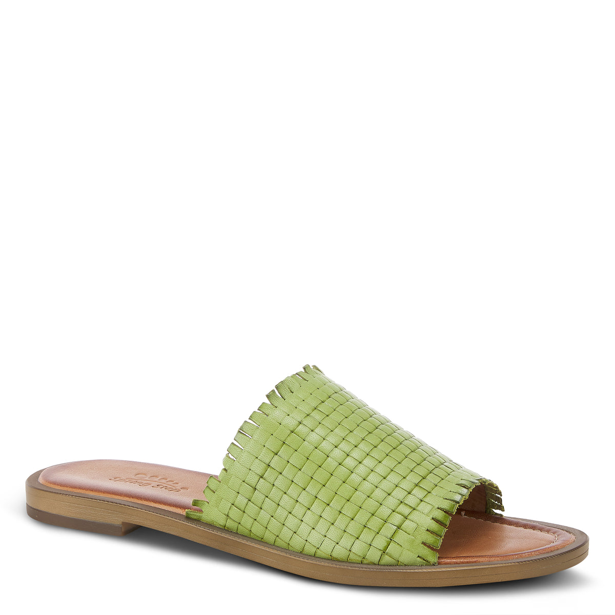 Spring Step SPRING STEP GINOSA SLIDE SANDALS sandal in green with comfortable everyday design