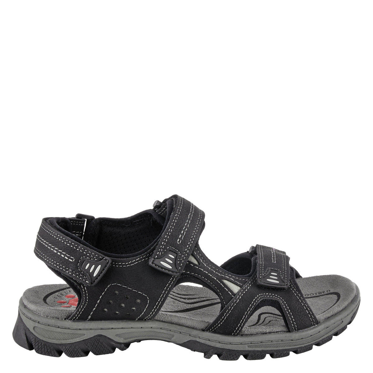 Spring Step SPRING STEP MEN GRADIENT SPORT SANDALS sandal in black with comfortable everyday design