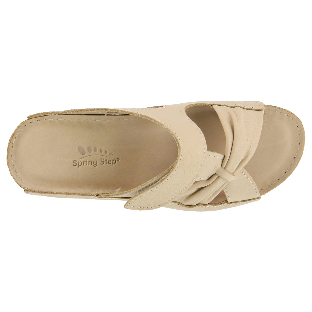 Spring Step SPRING STEP GRETTA SLIDE SANDAL sandal in brown with comfortable everyday design
