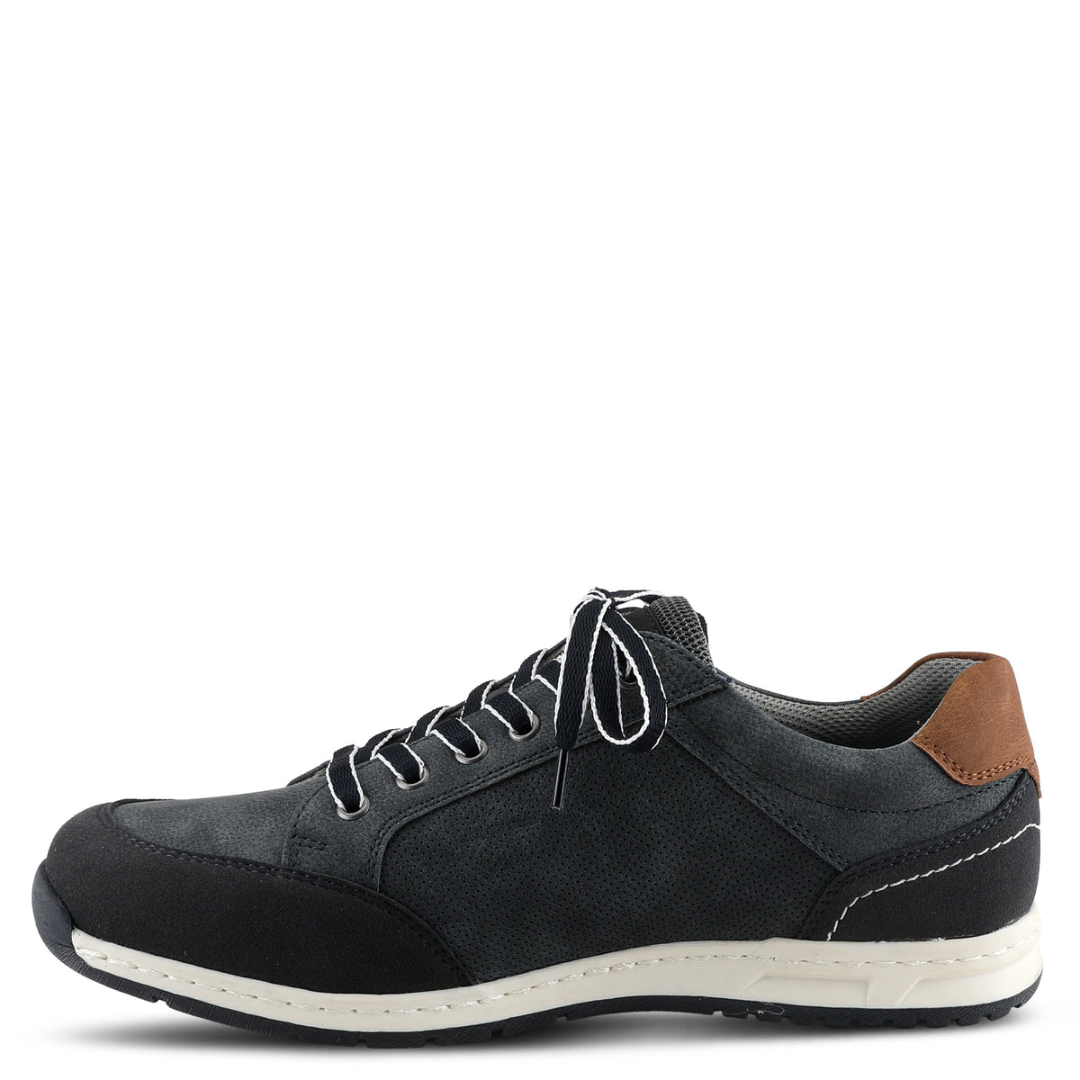 Spring Step SPRING STEP MEN GRIFFIN LACE-UP SNEAKERS sneaker in taupe with comfortable everyday design