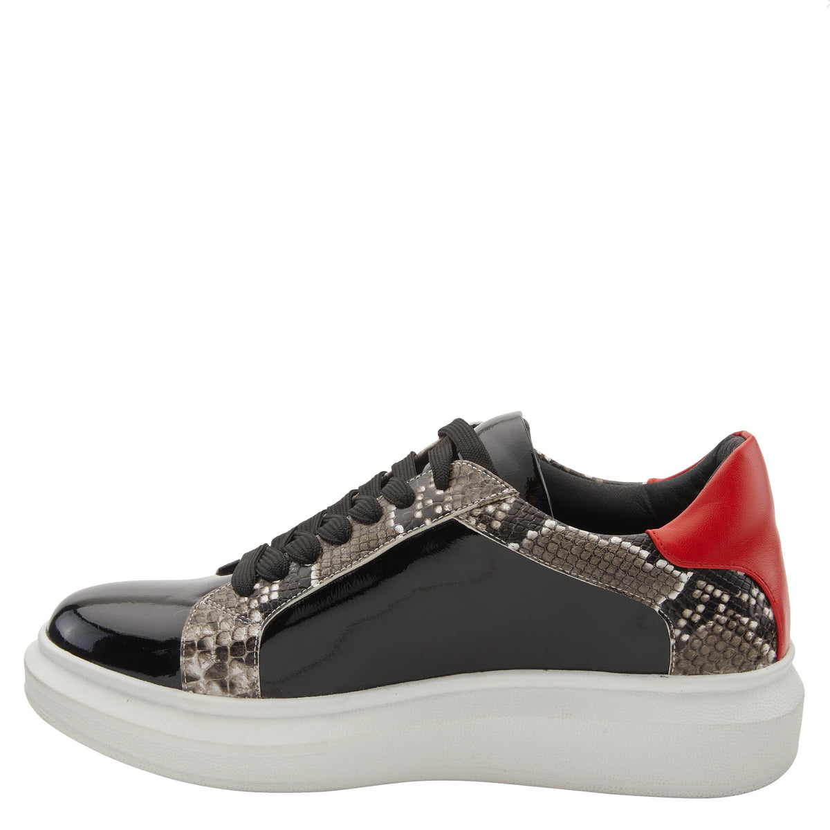 Patrizia PATRIZIA HEARTTHROB LACE-UP SNEAKERS sneaker in black patent multi with stylish fashion design