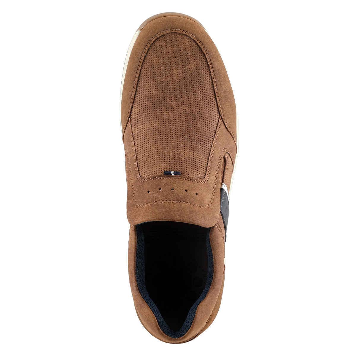 Spring Step SPRING STEP RELIFE MEN HOOVER SLIP-ON SNEAKERS sneaker in brown with comfortable everyday design