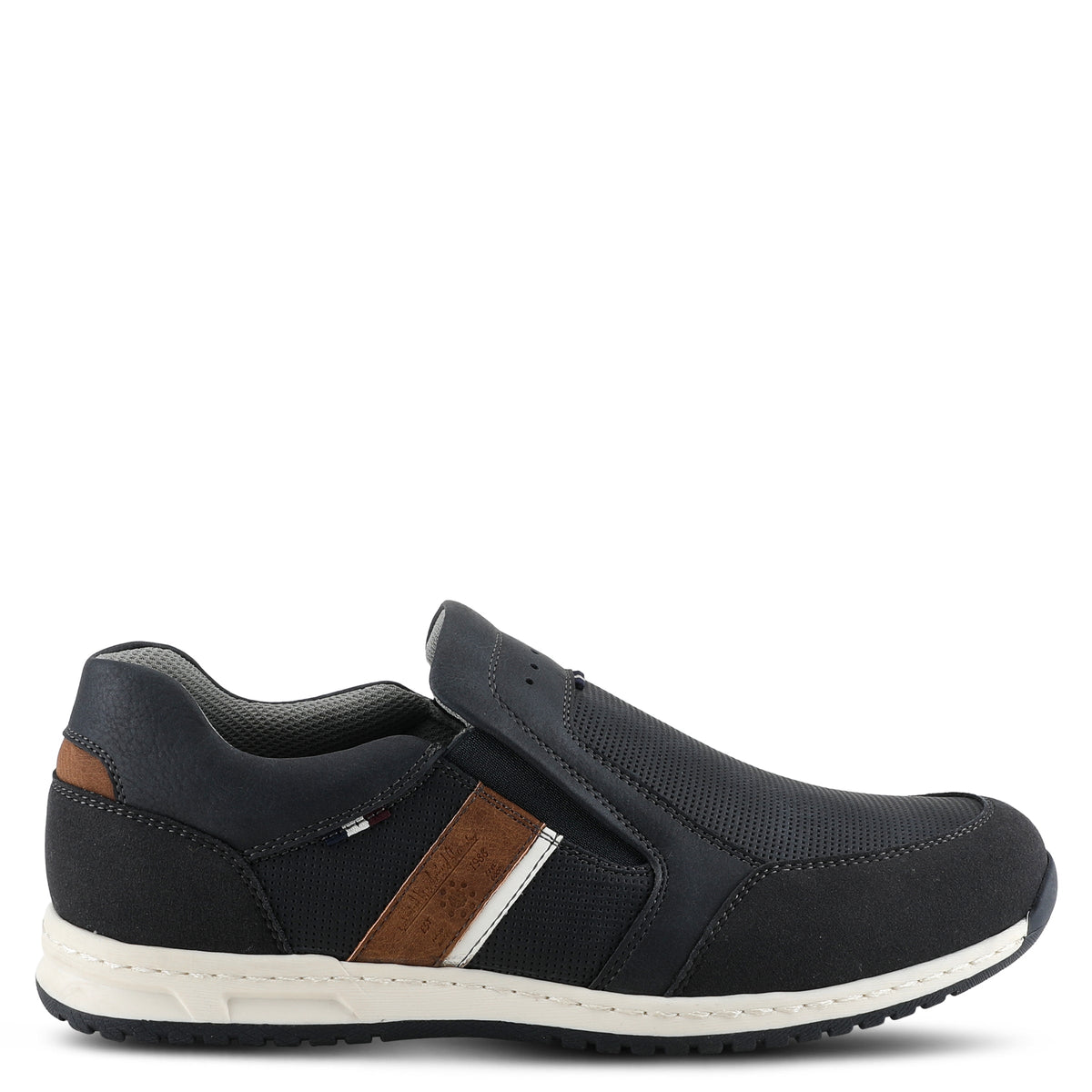 Spring Step SPRING STEP RELIFE MEN HOOVER SLIP-ON SNEAKERS sneaker in black with comfortable everyday design