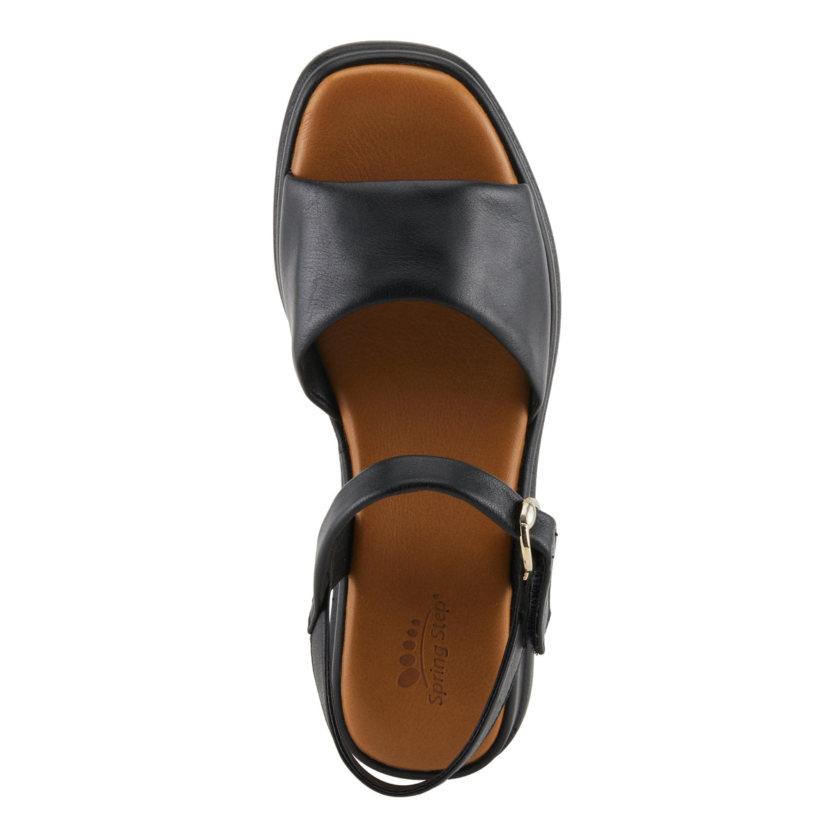 Spring Step SPRING STEP HUNTINGTON SANDALS sandal in black with comfortable everyday design