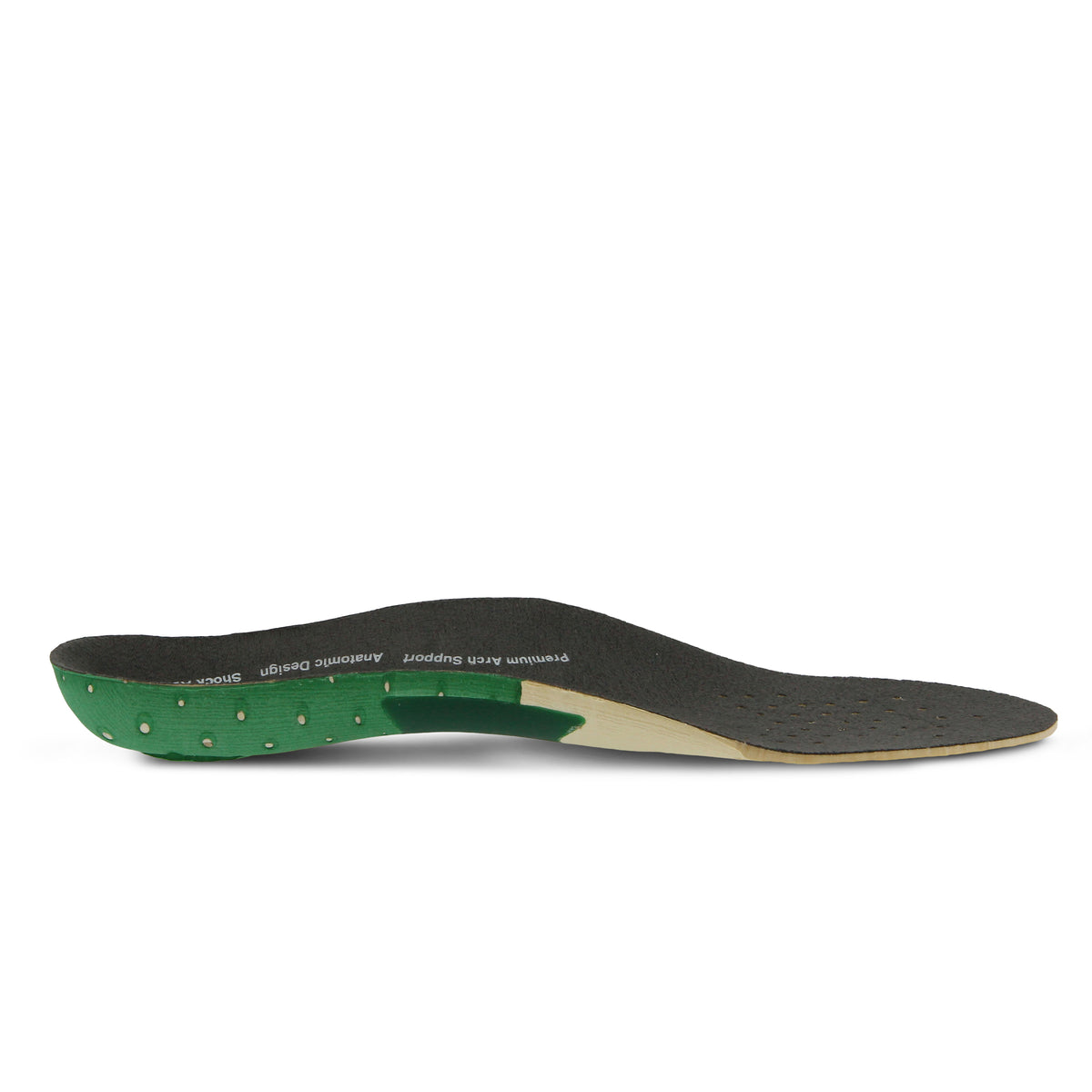 Spring Step SPRING STEP I6M Mens ORTHOTIC INSERTS shoe in black with comfortable everyday design