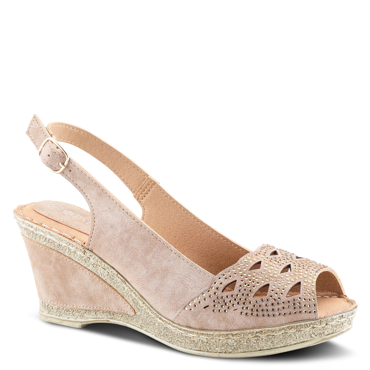 Patrizia PATRIZIA IOLITE SLINGBACK SANDALS sandal in taupe with stylish fashion design