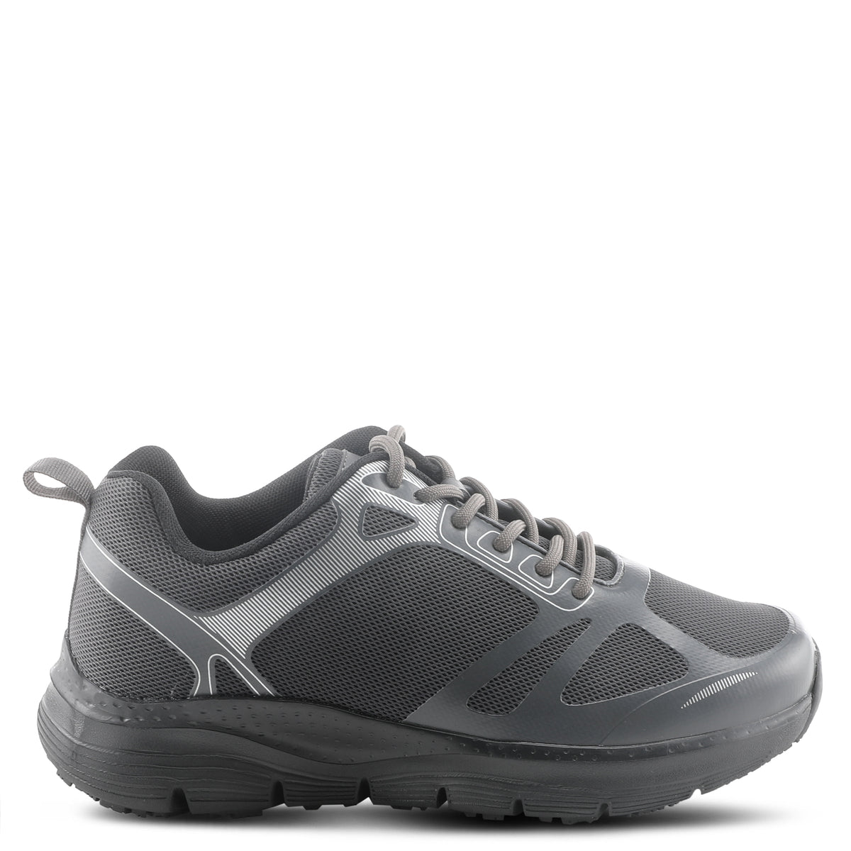 Spring Step Professional SPRING STEP PROFESSIONAL IVANKA LACE-UP SNEAKERS sneaker in black with comfortable work design