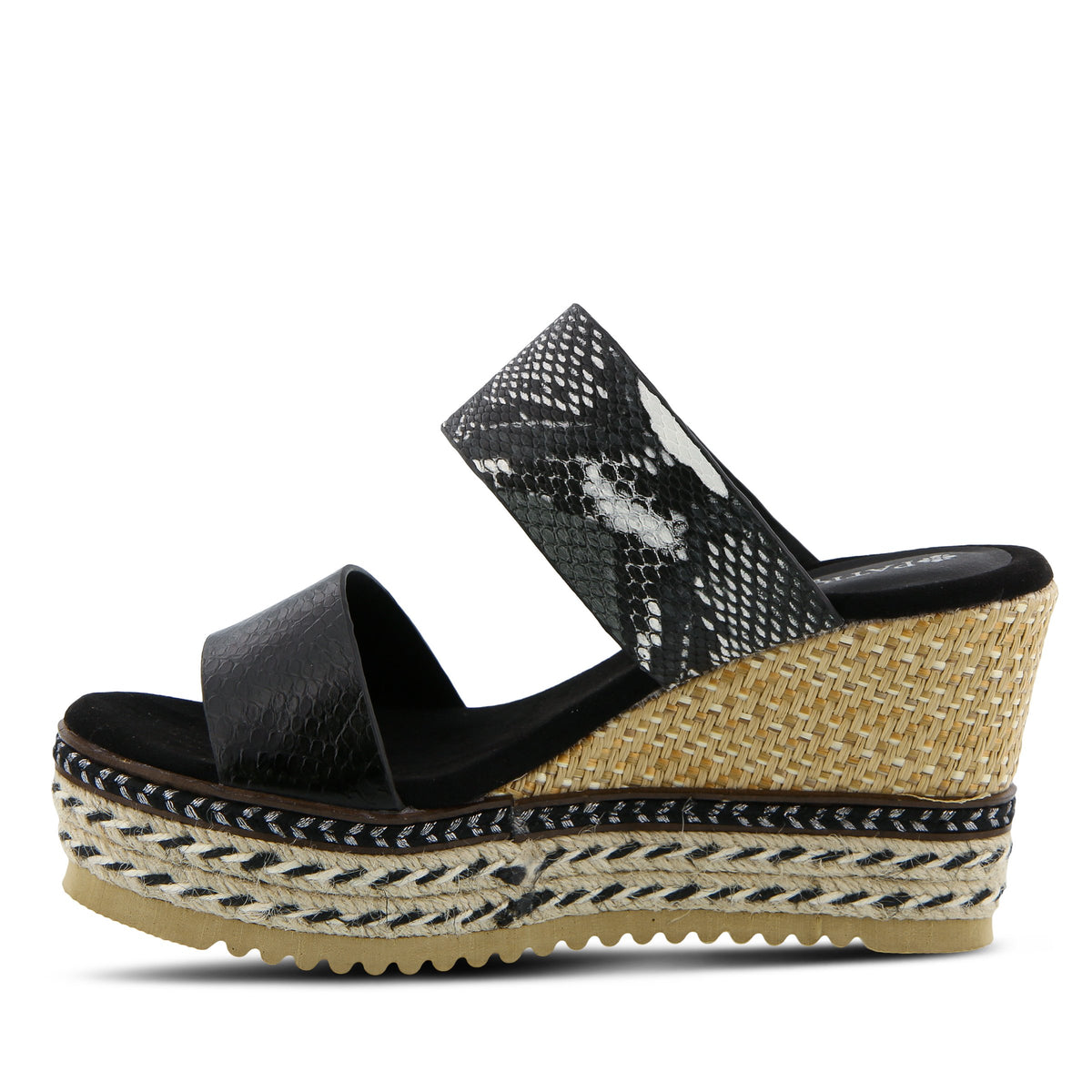 Patrizia PATRIZIA JAENELLE SLIDE SANDAL sandal in black multi with stylish fashion design