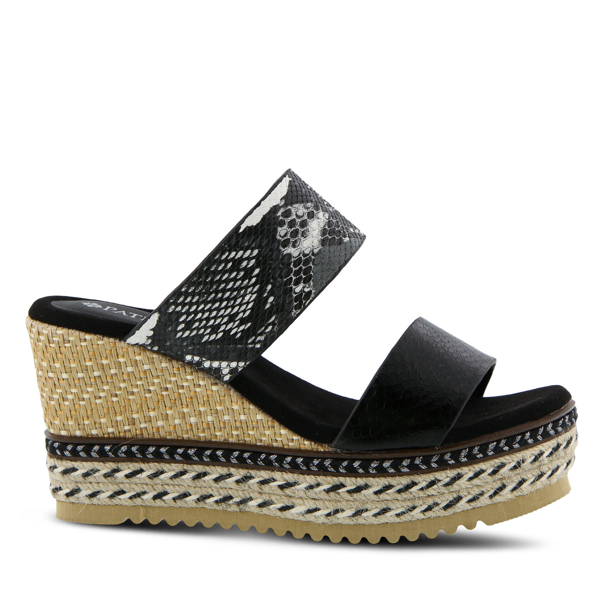 Patrizia PATRIZIA JAENELLE SLIDE SANDAL sandal in black multi with stylish fashion design