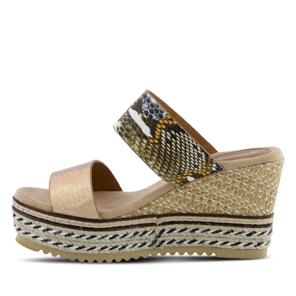 Patrizia PATRIZIA JAENELLE SLIDE SANDAL sandal in champagne multi with stylish fashion design