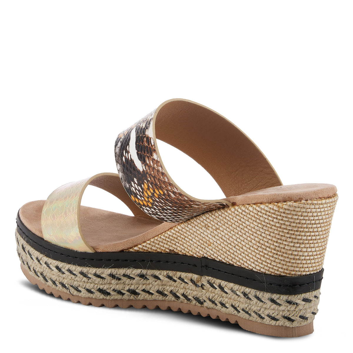 Patrizia PATRIZIA JAENELLE SLIDE SANDAL sandal in champagne multi with stylish fashion design