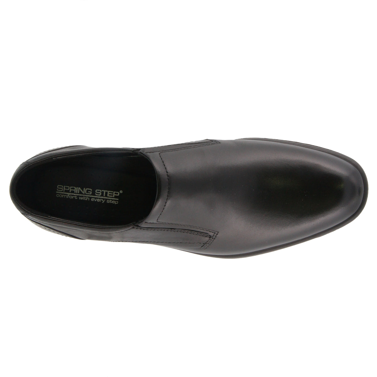 Spring Step Spring Step Men JOHN Shoes shoe in black with comfortable everyday design