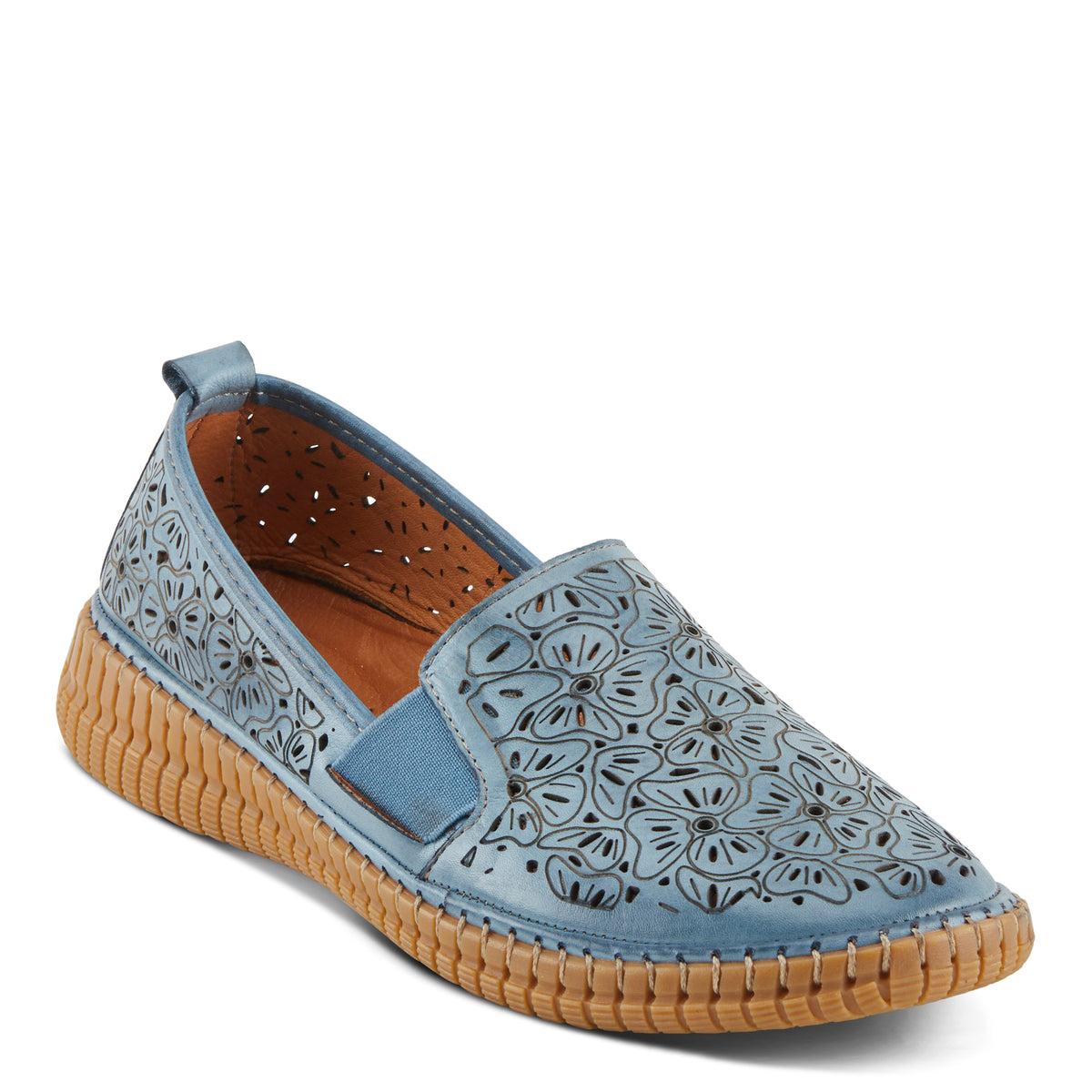 Spring Step SPRING STEP JOOKIN SHOES shoe in blue with comfortable everyday design