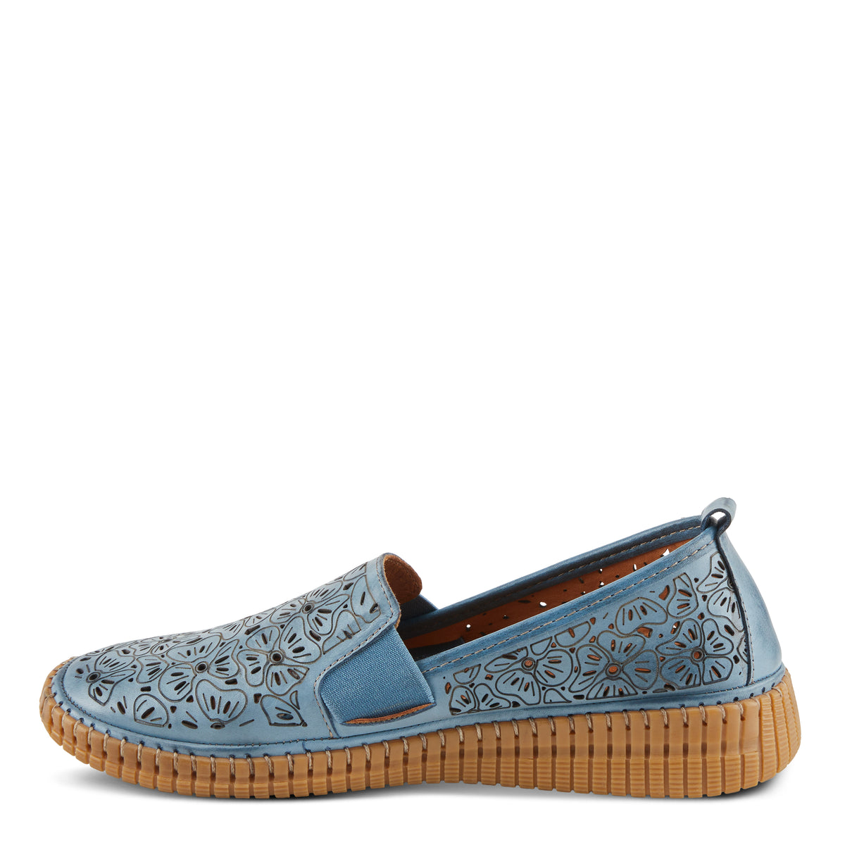 Spring Step SPRING STEP JOOKIN SHOES shoe in blue with comfortable everyday design