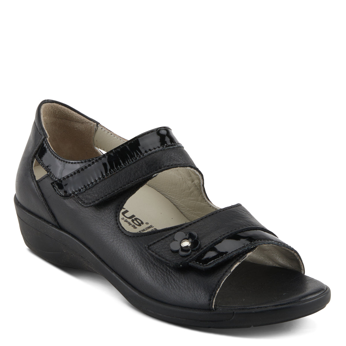 Flexus FLEXUS JORDIMARIE SANDALS sandal in black multi with flexible sole