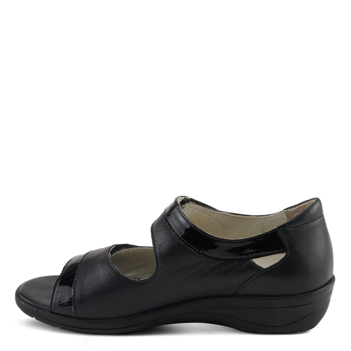 Flexus FLEXUS JORDIMARIE SANDALS sandal in black multi with flexible sole