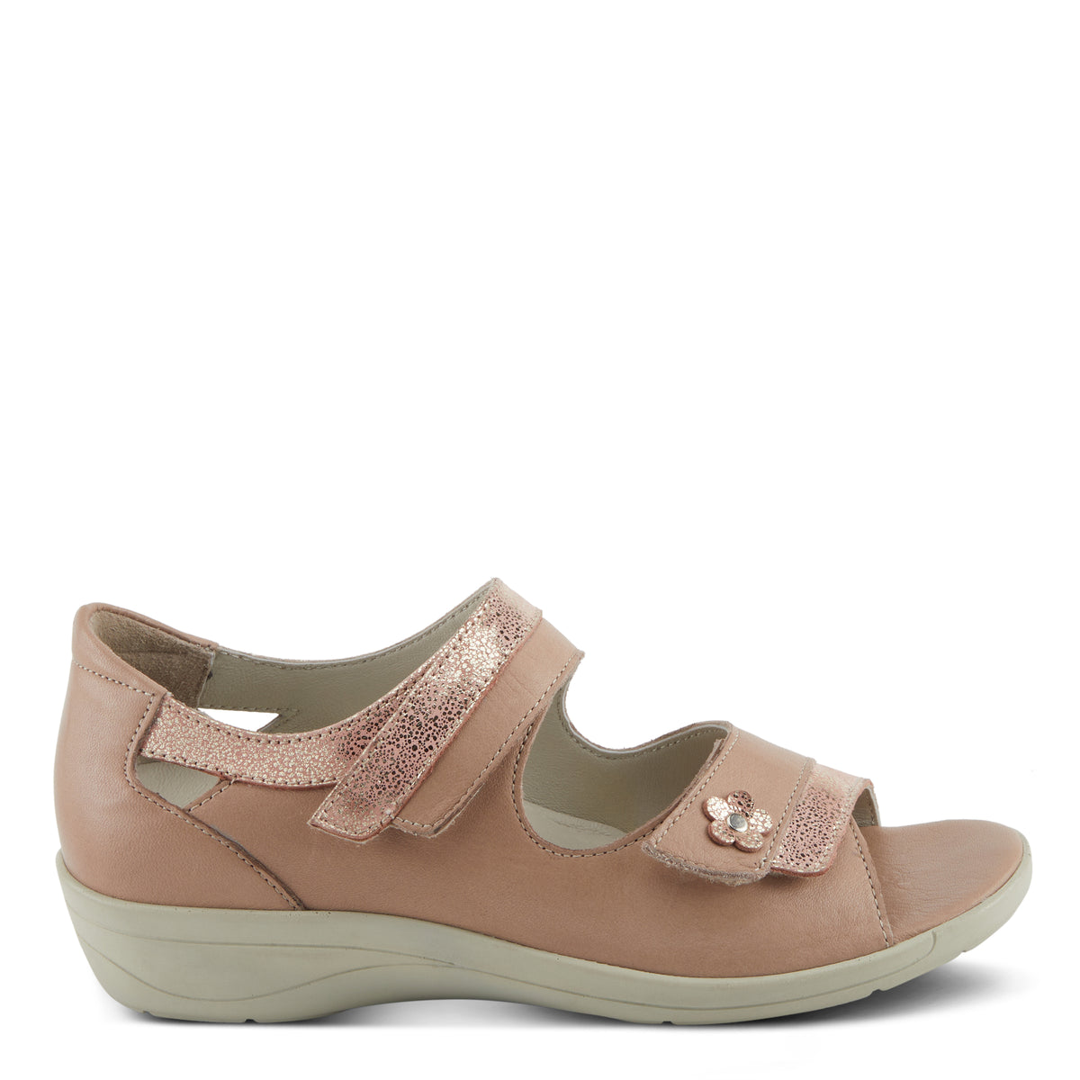 Flexus FLEXUS JORDIMARIE SANDALS sandal in blush multi with flexible sole