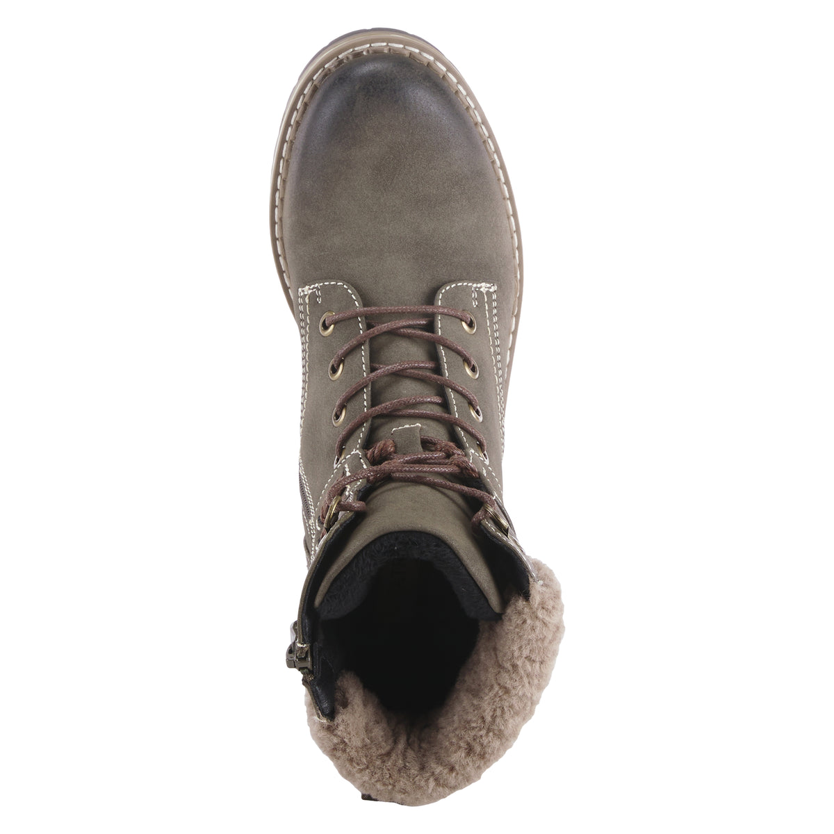 Patrizia PATRIZIA JORDYN BOOTIE boot in olive green with stylish fashion design